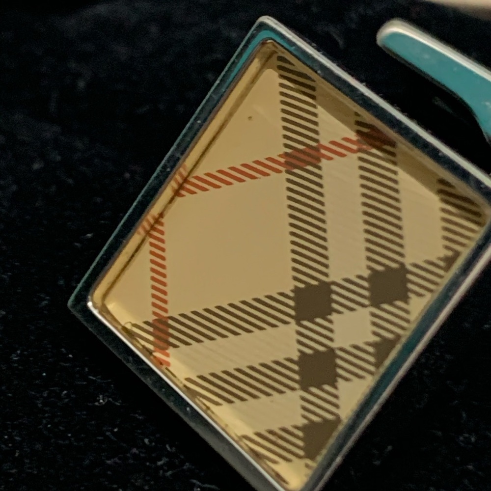 Burberry Classic Monogram Cuff Links
